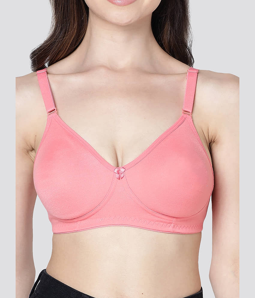 Kalyani Pack of 3 Cotton Blend Non Padded Women's T-Shirt Bra ( Multicolor ) EVLYN view 2