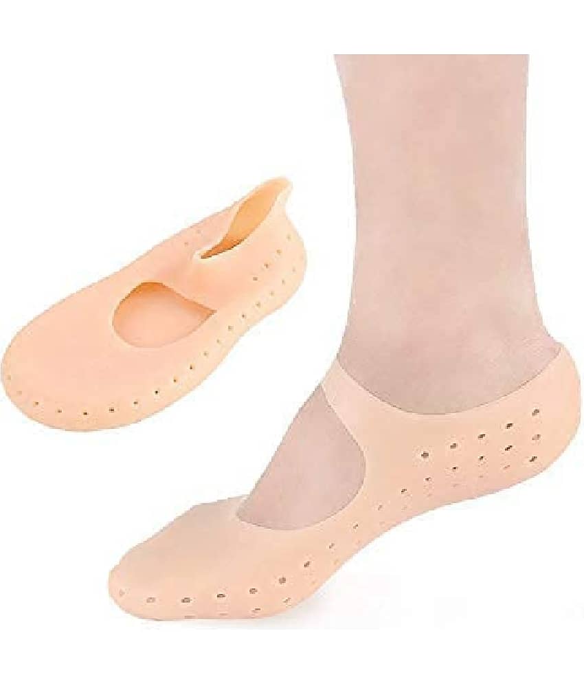 Purastep Foot Protector ( Free Size - Size ) Beige - Pack of 1