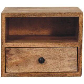 Solis 1-Drawer Oak-ish Wall Mounted Nightstand view 2
