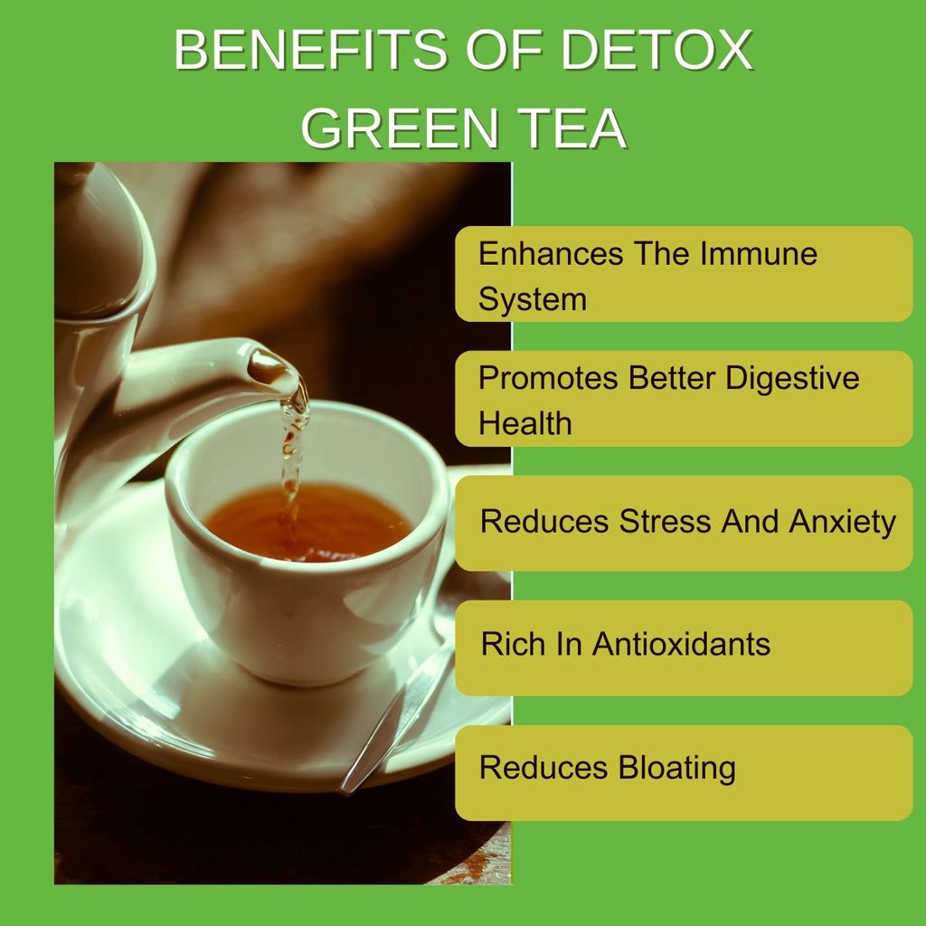 Wemalley Organic Detox Green Tea Teabags 40 grams| Improves Digestion & Immunity| Reduces Bloating| Desi Kahwa with Natural Herbs| 0% Bitterness| 20 Teabags view 2