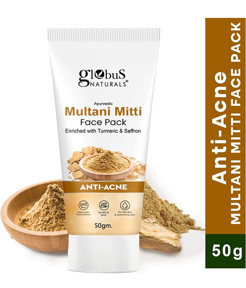 Globus Naturals Multani Mitti Face Pack, 50gm view 2
