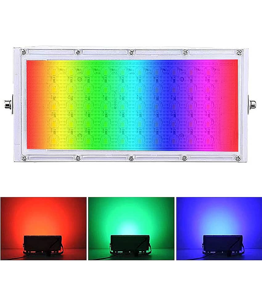 HIRU - RGB 50 Watts Flood Light ( Pack of 1 )
