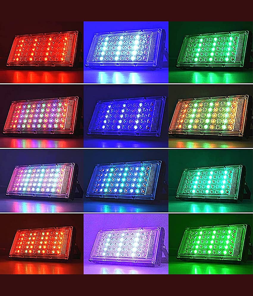 HIRU - RGB 50 Watts Flood Light ( Pack of 1 ) view 2