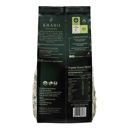 Kharo Organics Kasuri Methi 30 Gms Pack Of 4 view 2