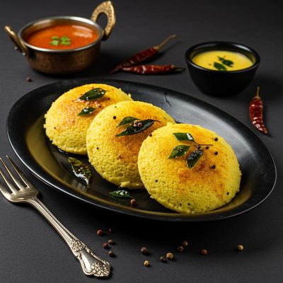 Ghee Karam Idli