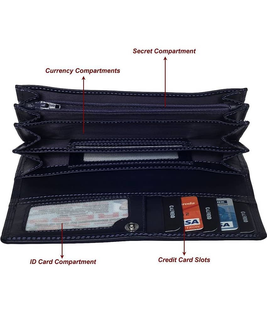 Calfnero Purple Wallet view 2