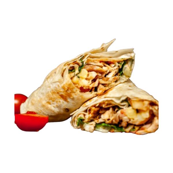 Chicken Shawarma Schezwan Sauce (Kuboos)