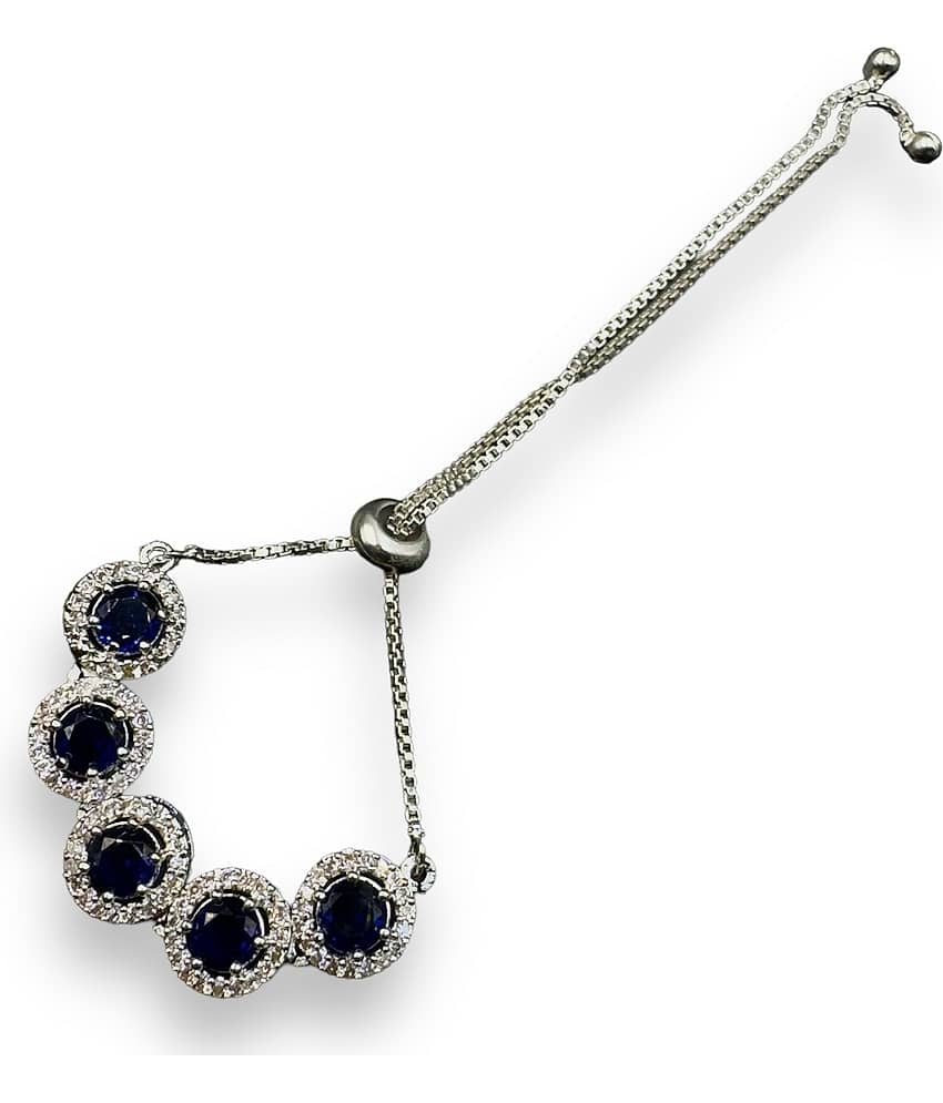 Charms Navy Blue Bracelet ( Pack of 1 ) view 2