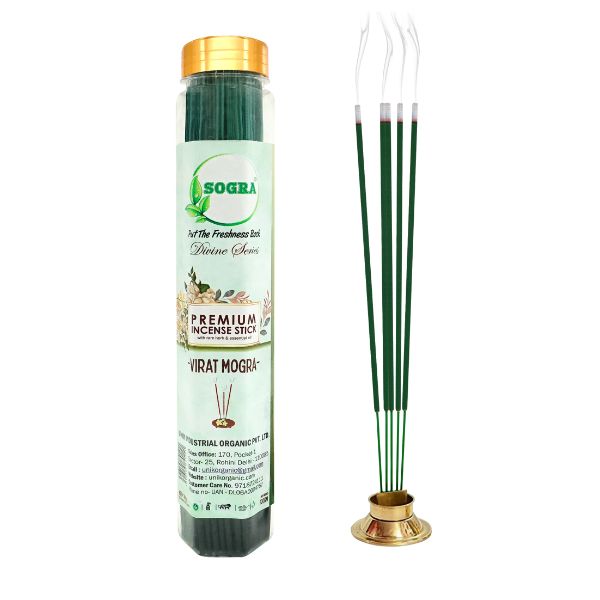 Sogra Exclusive Mogra Premium Incense Agarbatti Sticks 120 Gms (Pack Of 3) view 2