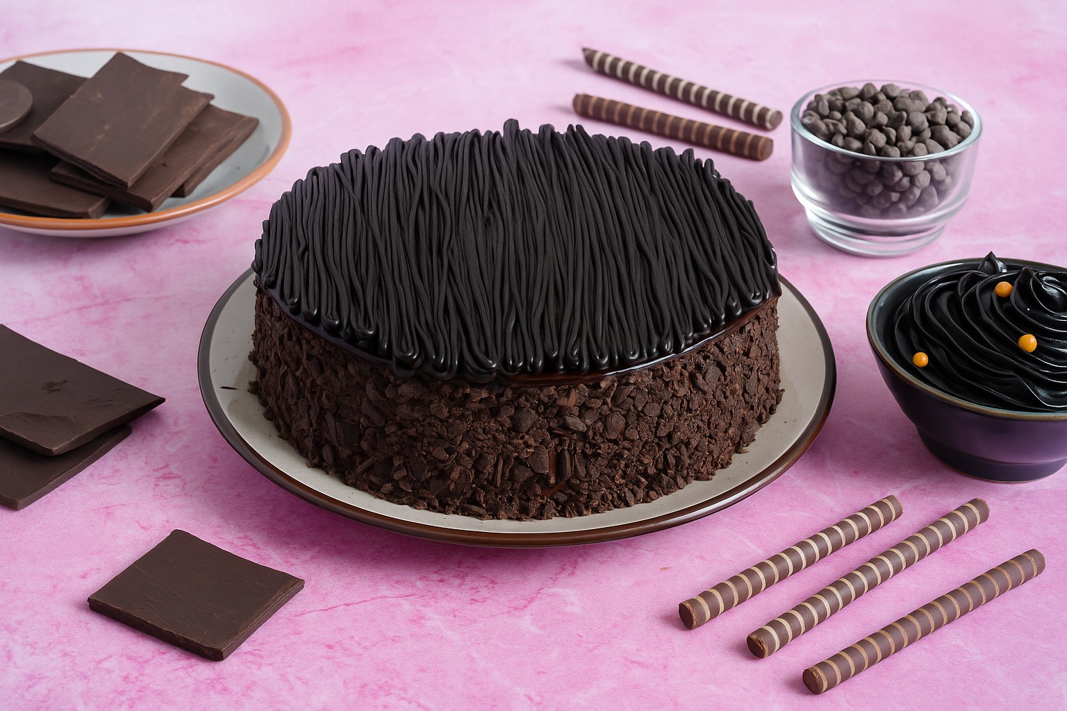 Chocolate truffle cake - 500g