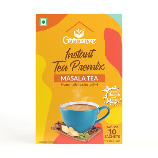 Goodricke Instant Tea Premix - Masala Tea & Ginger Tea Combo Pack view 2