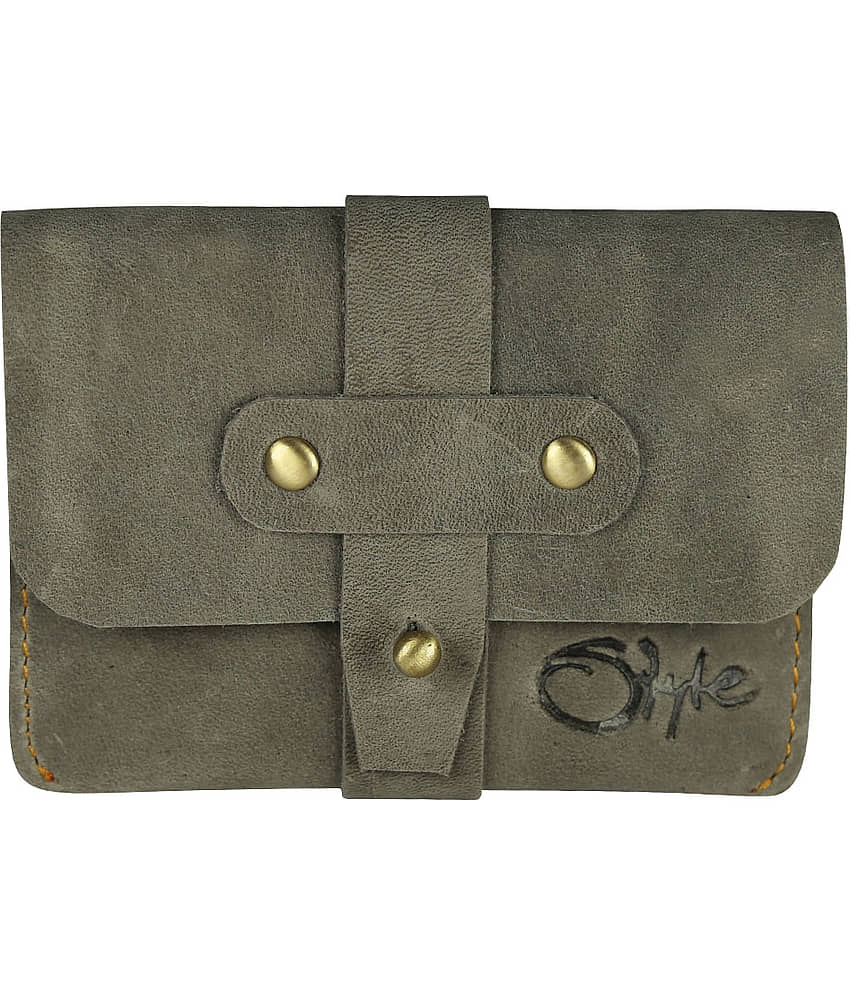 STYLE SHOES Button Green Card Holder view 2