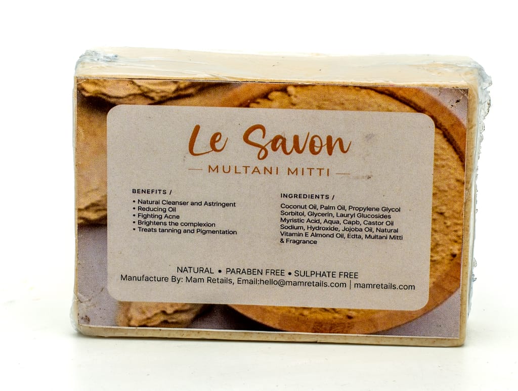 Le Savon Multani Mitti Natural Cleanser and Astringent