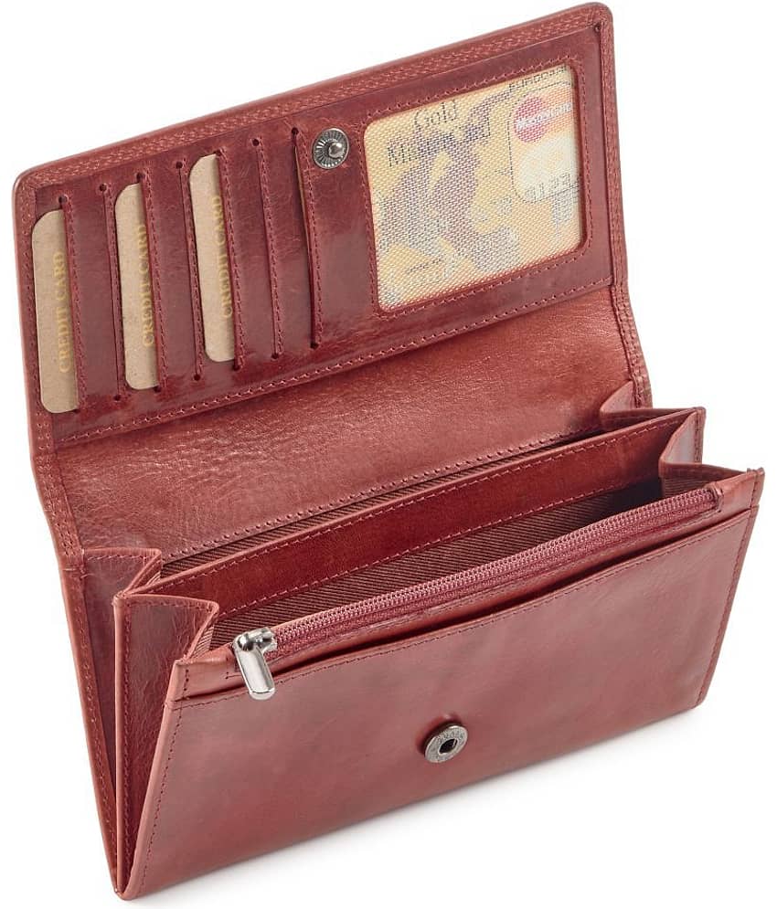 Calfnero Red Wallet view 2