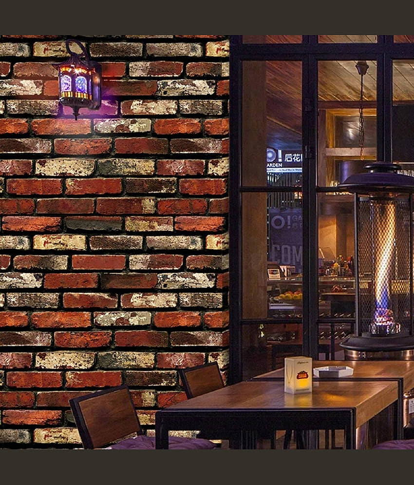 LAAYO Wallpaper & Wall Sticker - Abstract Wallpaper ( 45 x 250 ) cm ( Pack of 1 ) view 2