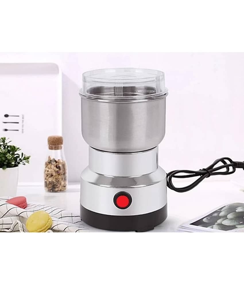 Stainless-Steel-Nima-Multifunctional-Grinder-Smash-STAR-Machine-Coffee-Beans-Ele Stainless Steel 1 Coffee Grinder
