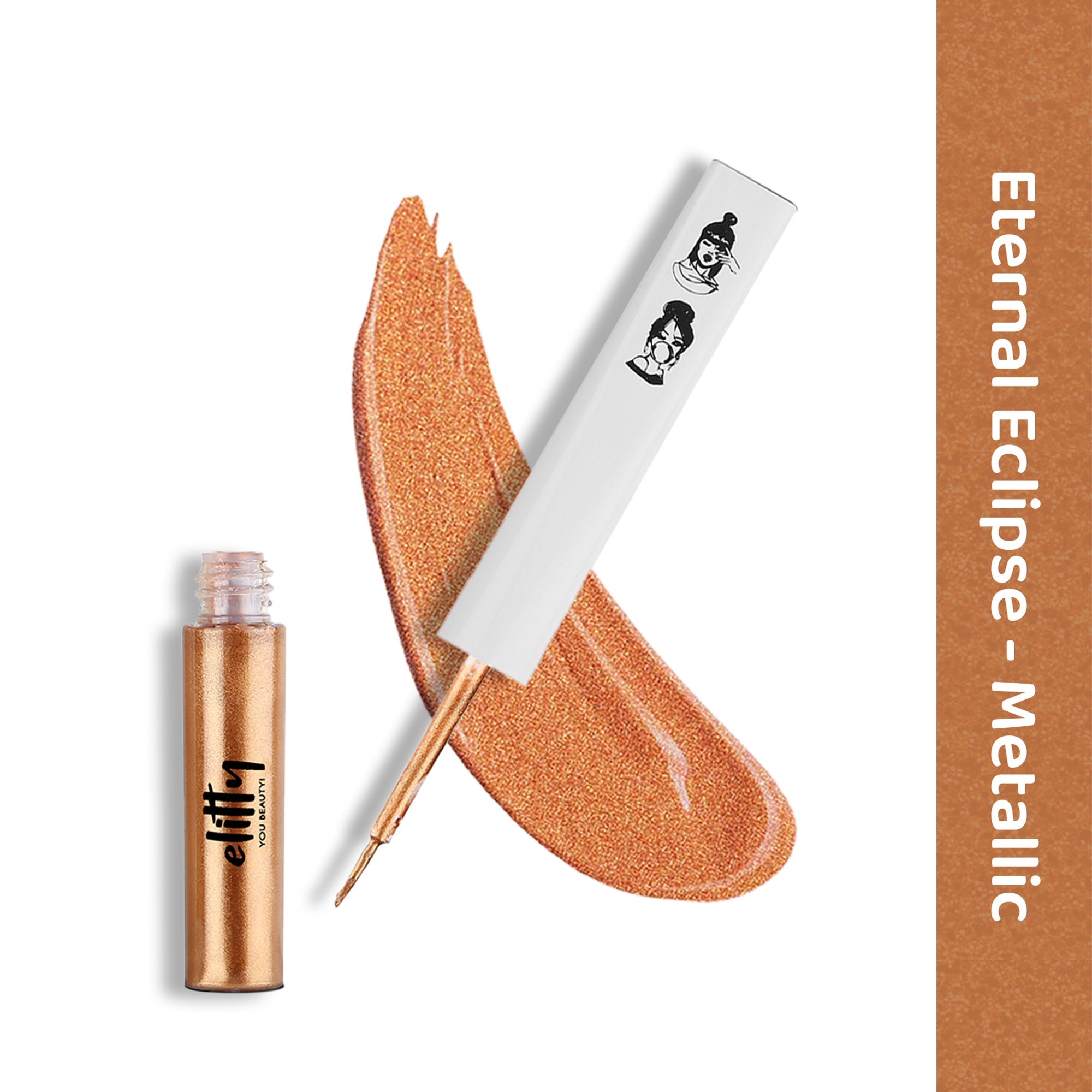 Metallic Pop Rust Eyeliner view 2