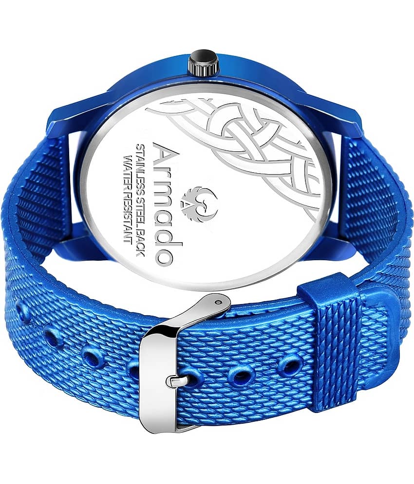 Armado 1510-BLUE-BAND Rubber Analog Men's Watch view 2
