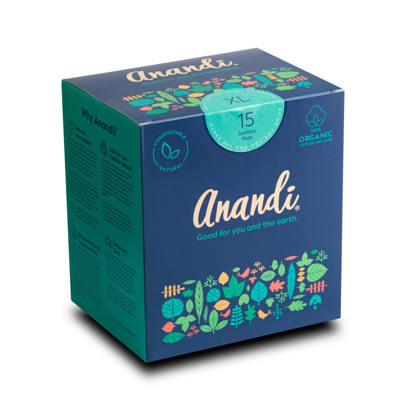 Anandi Sanitary Pads for Women 15 XL Pads