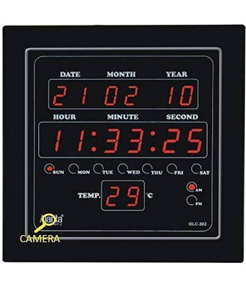 Vizio Digital clock SPY Wi-Fi Shelf 1080 Camera view 2