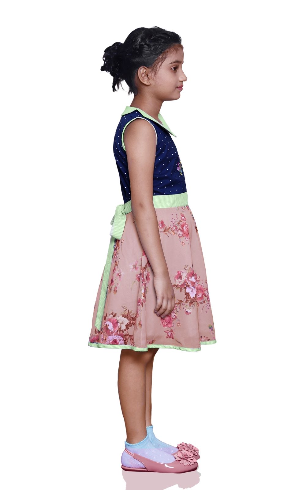 DE CHEVALERiE en Rouge - Phenix Rio Frock- Pink 5- 6 Years view 2