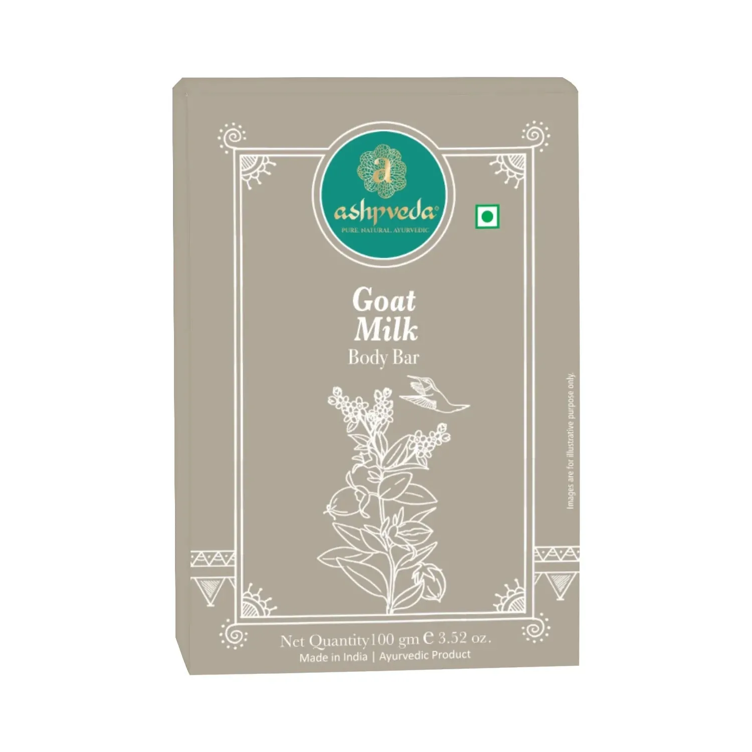 ashpveda Goat Milk & Jojoba Oil Soap