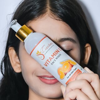COCOBEE Vitamin C Face Wash Pack of 2, 200ml Brightening Revitalizing Cleanser for Glowing Skin view 2