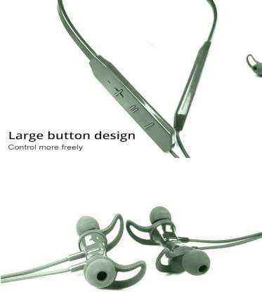 BT-Max Wireless Bluetooth Smart Neckband Earphone with Vibration Alert, 30 Hour Bluetooth Headset view 2