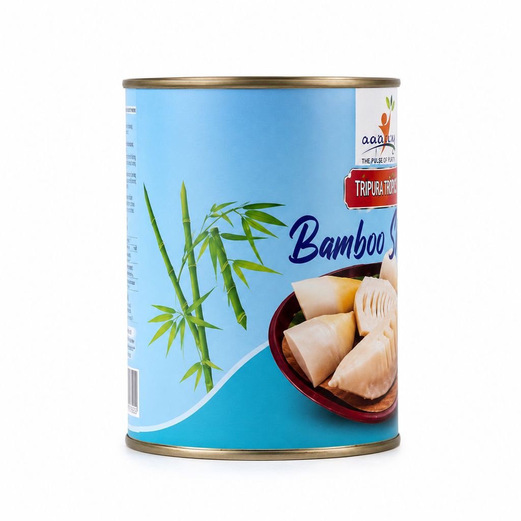 Tripura Tropics Canned Bamboo Shoots Halves view 2