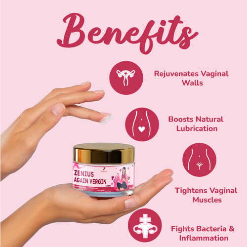Zenius Again Vergin V Whitening Cream | Lightening, Brightening & Tightening Cream for Women view 2