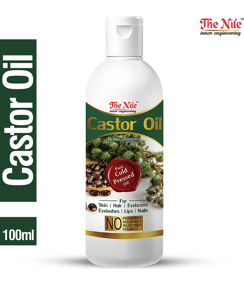 The Nile Castor Oil 100 ML + Olive Oil 200 ML Hair Oils 300 mL Pack of 2 view 2