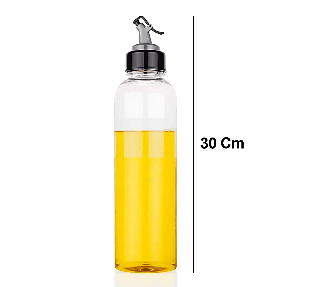 Eco-Friendly SP Oil Dispenser Transparent Plastic Oil Bottle - 500ml by GIR FARMER view 2