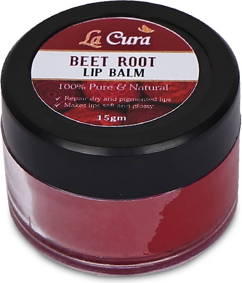 La Cura Nourished Lips with SPF20 | Beetroot Lip Balm ( Pack of 1 ) view 2