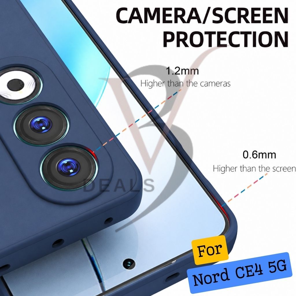 V3Deals Compatible Nord CE 4 5G Back Case, Screen Edge Protection Designed specifically for OnePlus Nord 4 5G for a perfect fit over all buttons, sensors and speaker cutouts. view 2