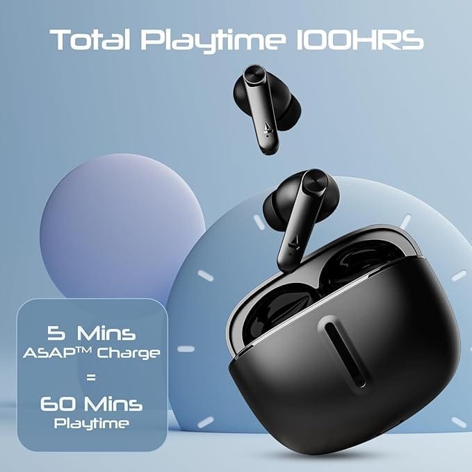 boAt Airdopes 200 Plus TWS Earbuds view 2