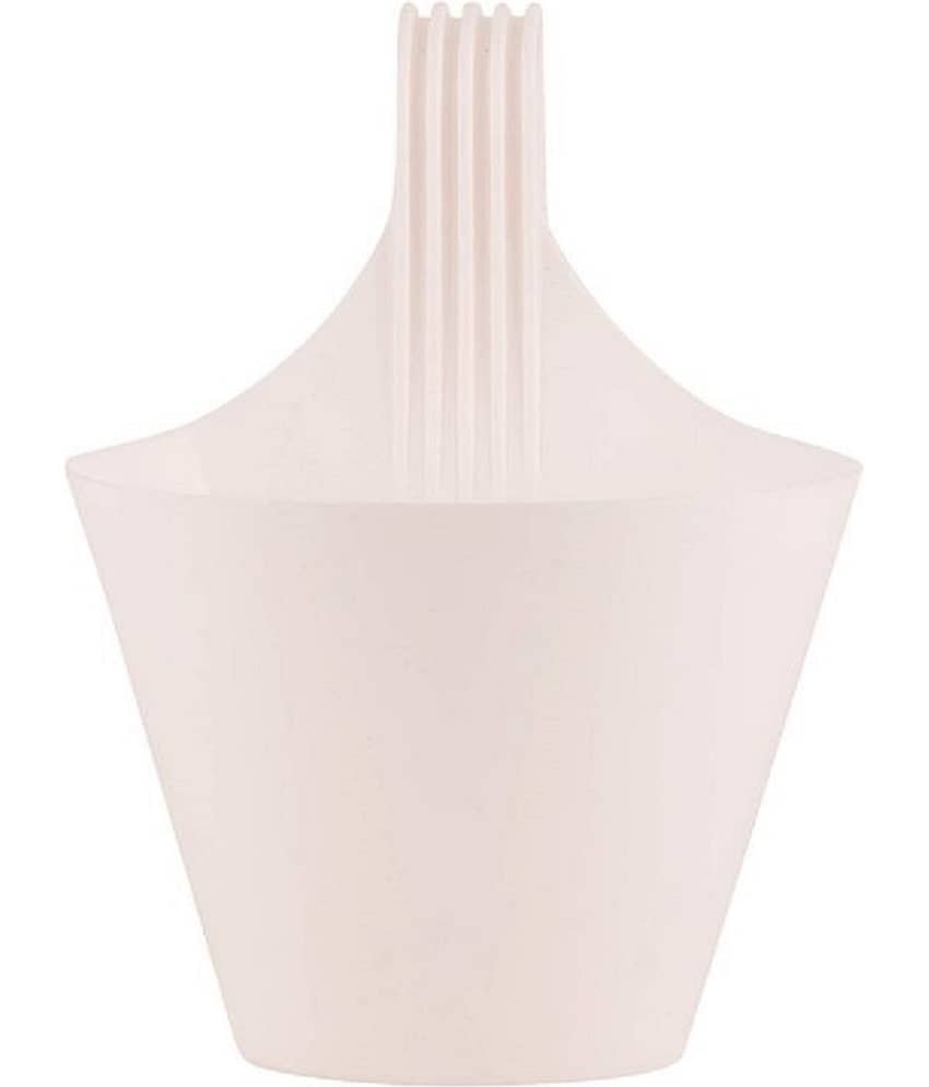 Green plant indoor Multicolor Plastic Hanging Planter ( Pack of 5 ) view 2