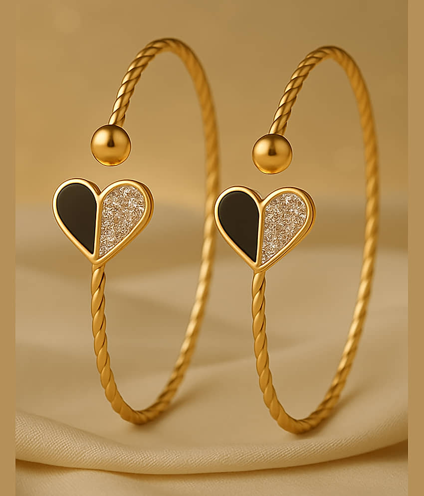 SHANKHRAJ MA LL Gold Bangle ( Pack of 1 )