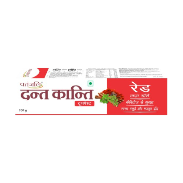 Patanjali Dant Kanti Red Oral Care Tooth Paste 200 Gms view 2