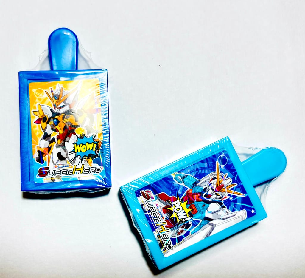 Superhero Magic Box Eraser view 2
