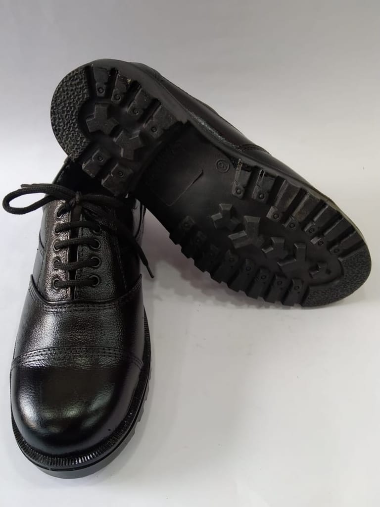 Black Leather Formal Shoes for Men