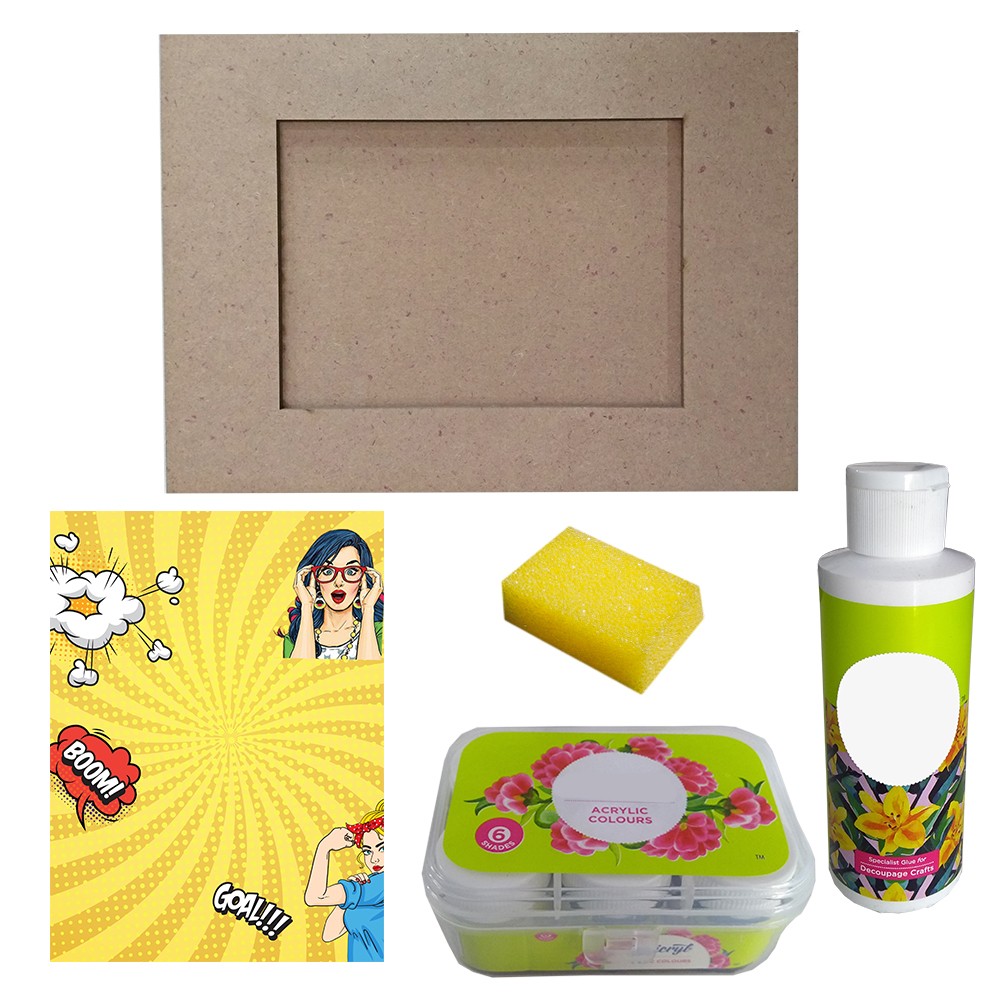 Image Transfer on Photo Frame DIY Kit by Penkraft view 2