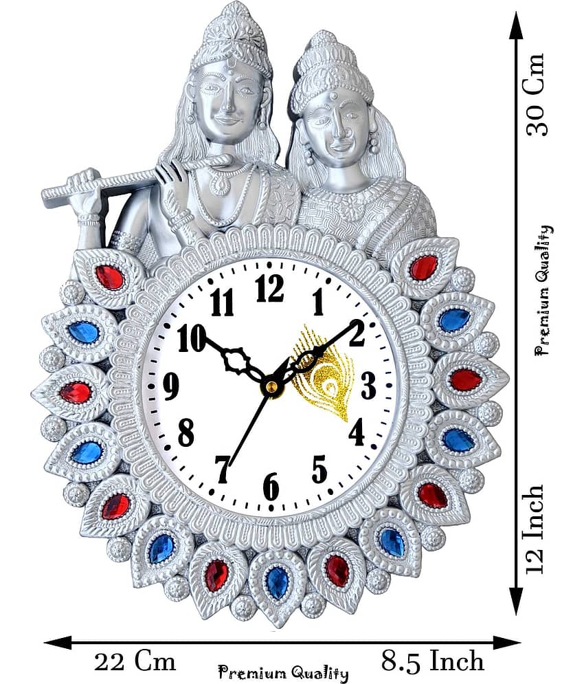 GrabBasket Assymetric Analog Wall Clock view 2