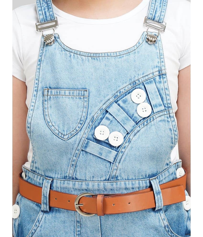 Being Naughty Girls Denim Dungarees ( Pack of 1 , Blue ) view 2