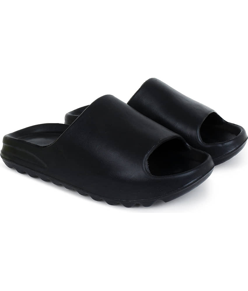 Pampy Angel - Black Men's Slide Flip flop view 2