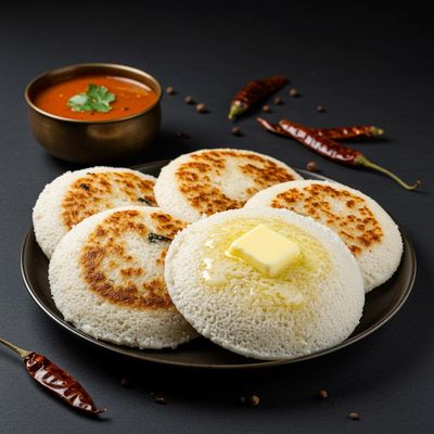 Butter Tatte Idli