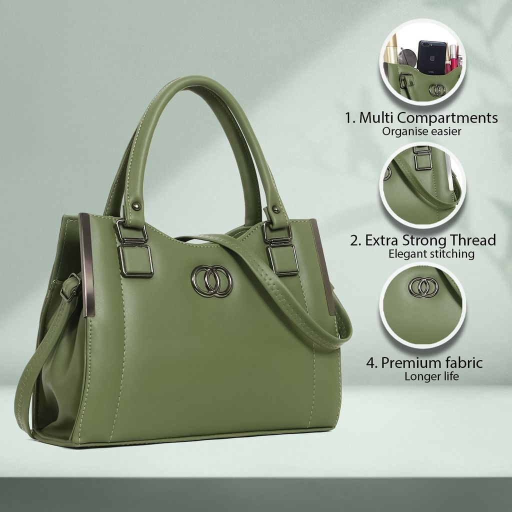 Chic Fuchsia Handbag – Elegant & Versatile view 2