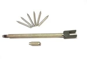 Tiles Cutter Specially Designed to Cut Tiles Sharp Edges (Tiles Pencil with 5 Extra Pin) (Brass) view 2