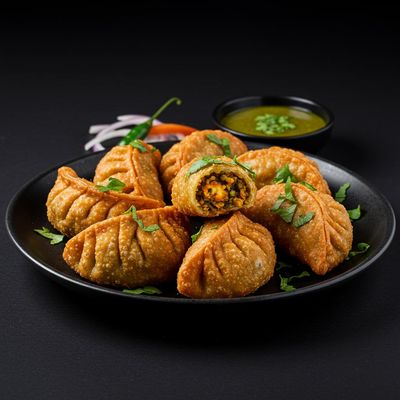 Paneer Fried Momos (10Pcs)