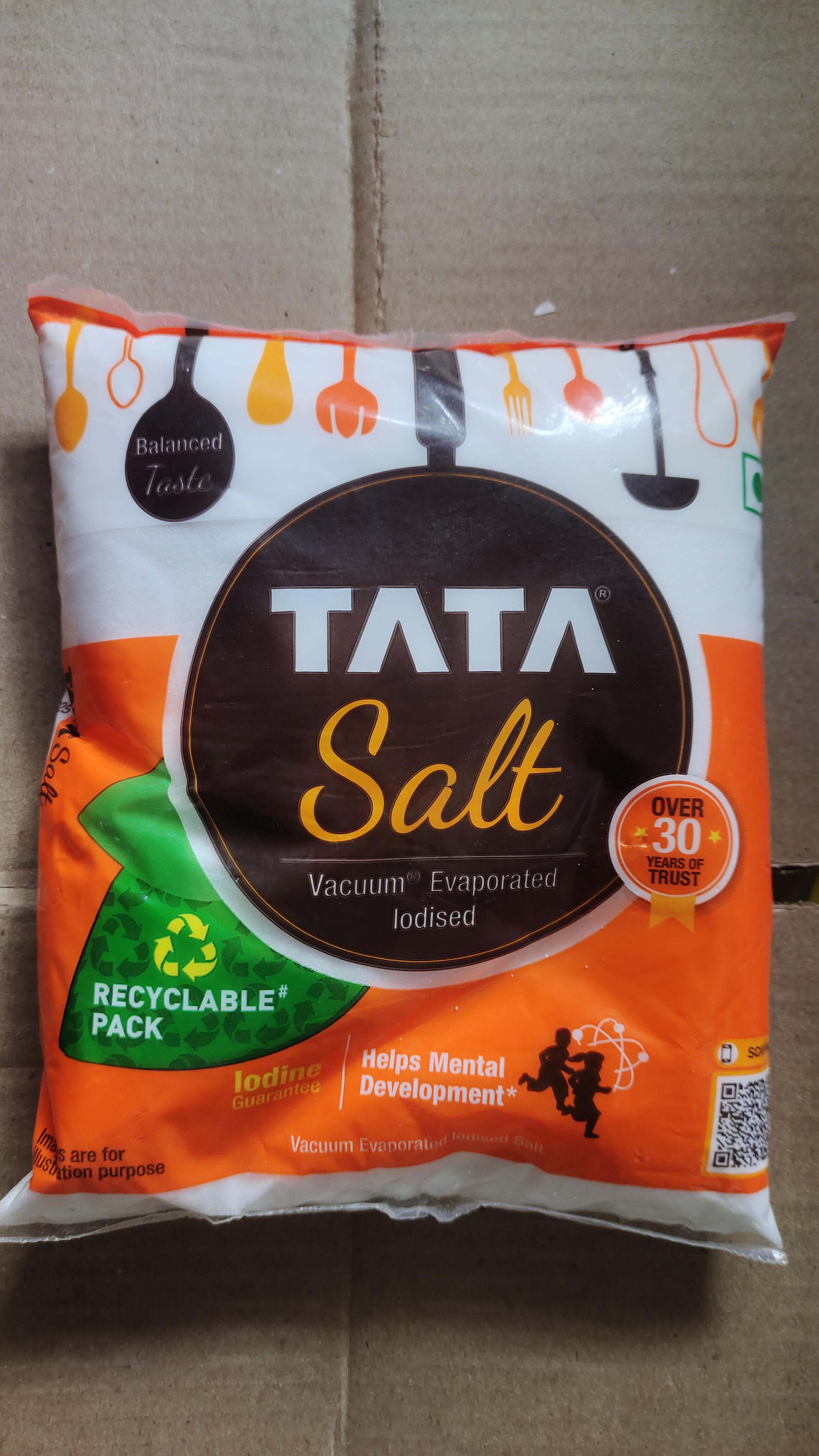Tata salt iodised uppu