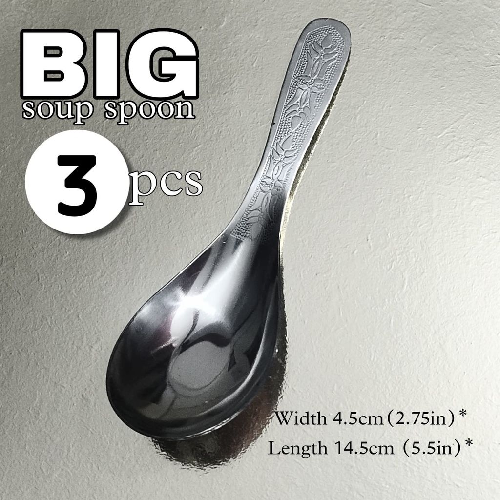 Jcyourstore Stainless Steel Soup Spoon view 2